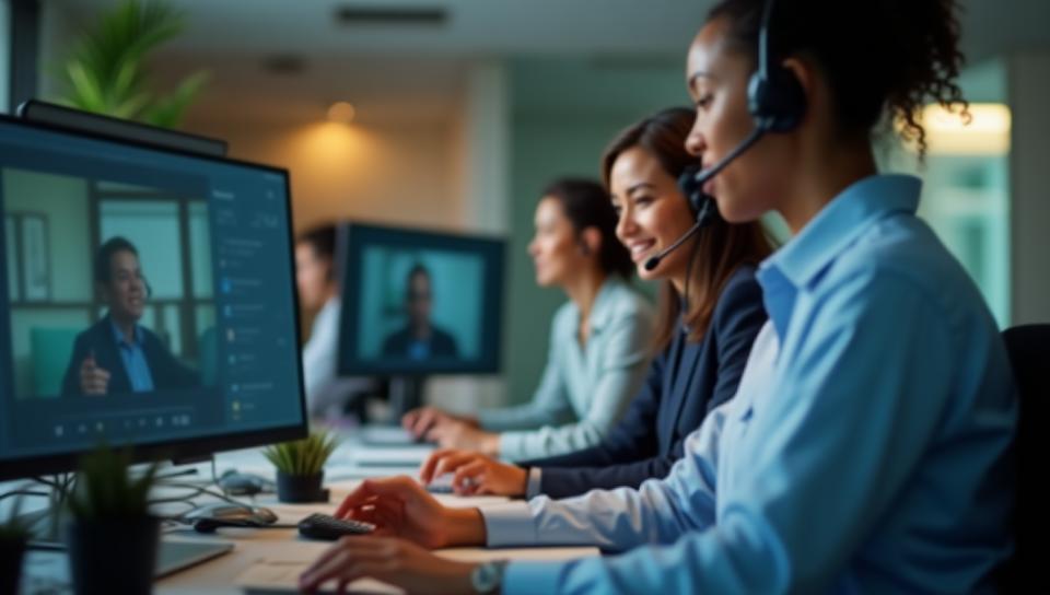 Dedicated support team assisting a client with their smart home system, offering technical help.